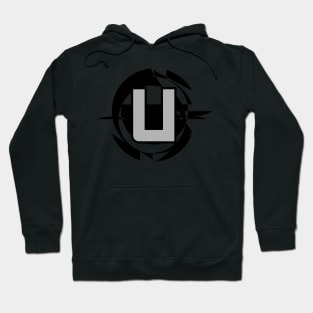 Futuristic Modern Letter U Hoodie